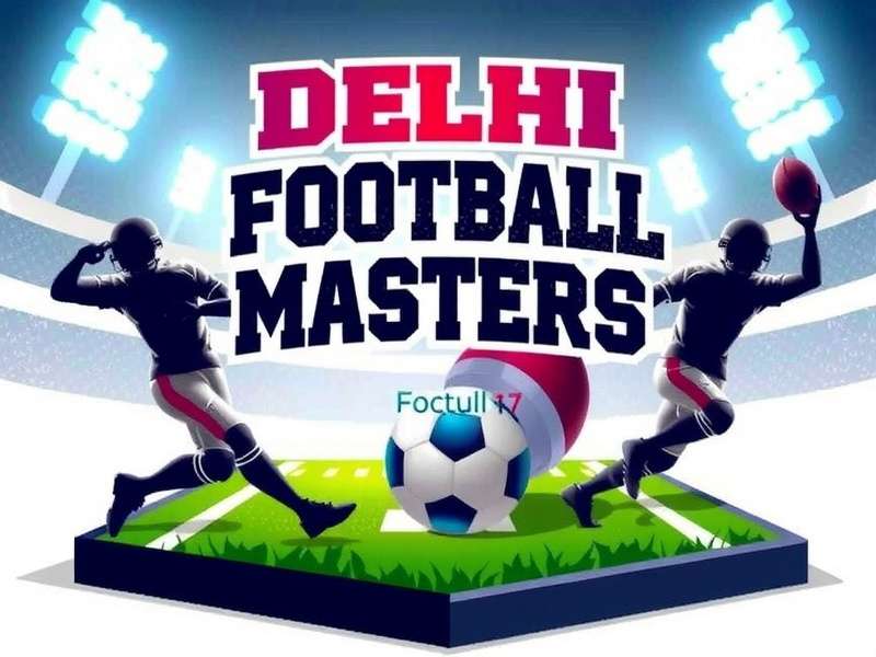 Delhi Football Masters Game Banner
